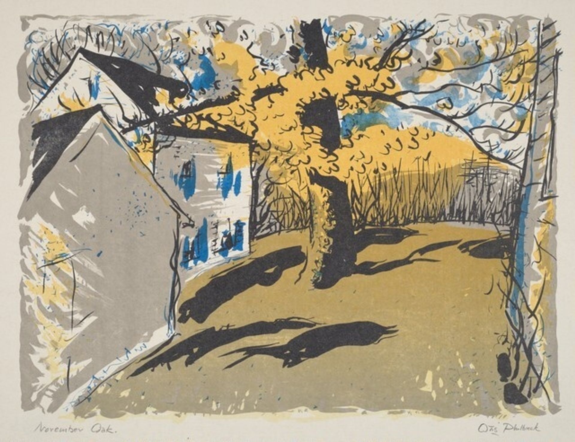 November Oak by Otis Philbrick