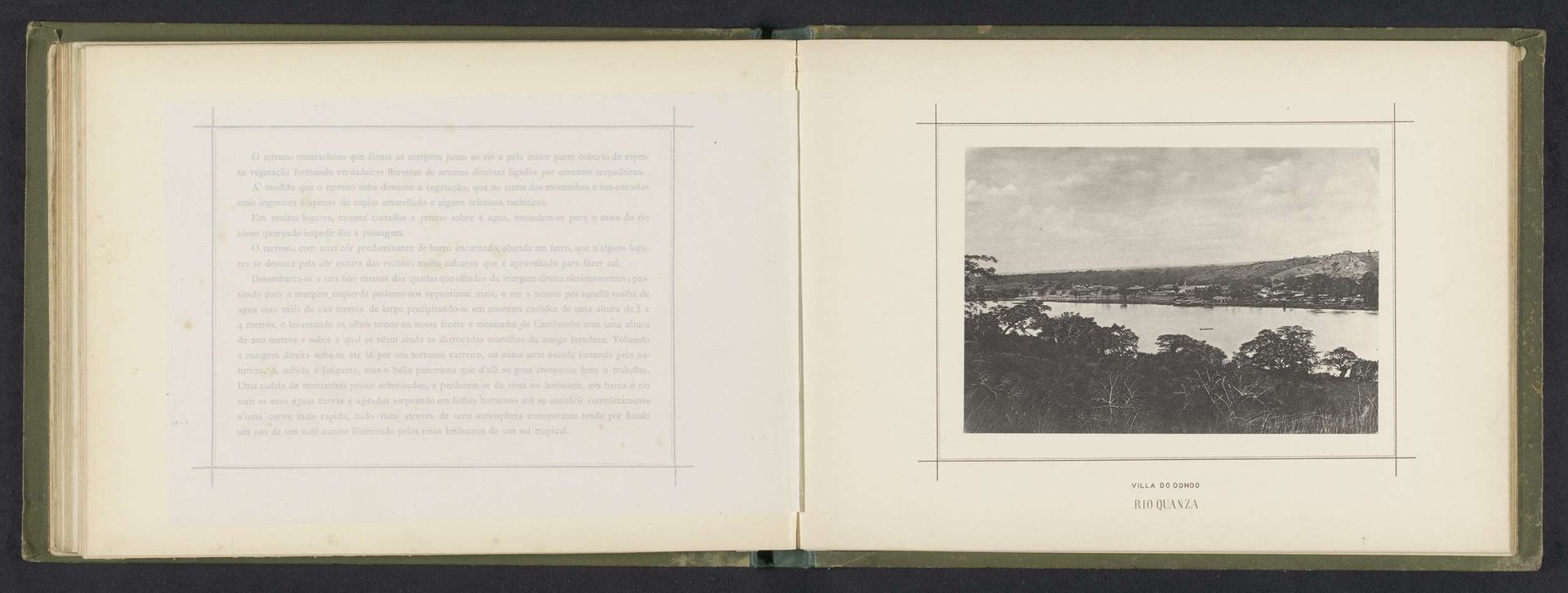 Gezicht op Dondo by José Augusto da Cunha Moraes