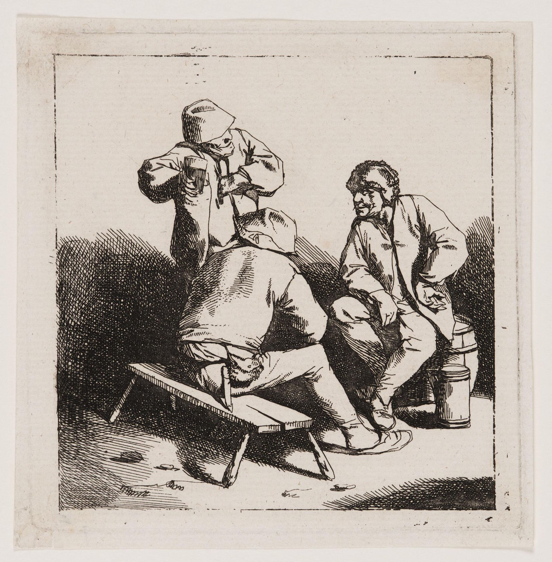 The Three Drinkers by Cornelis Bega