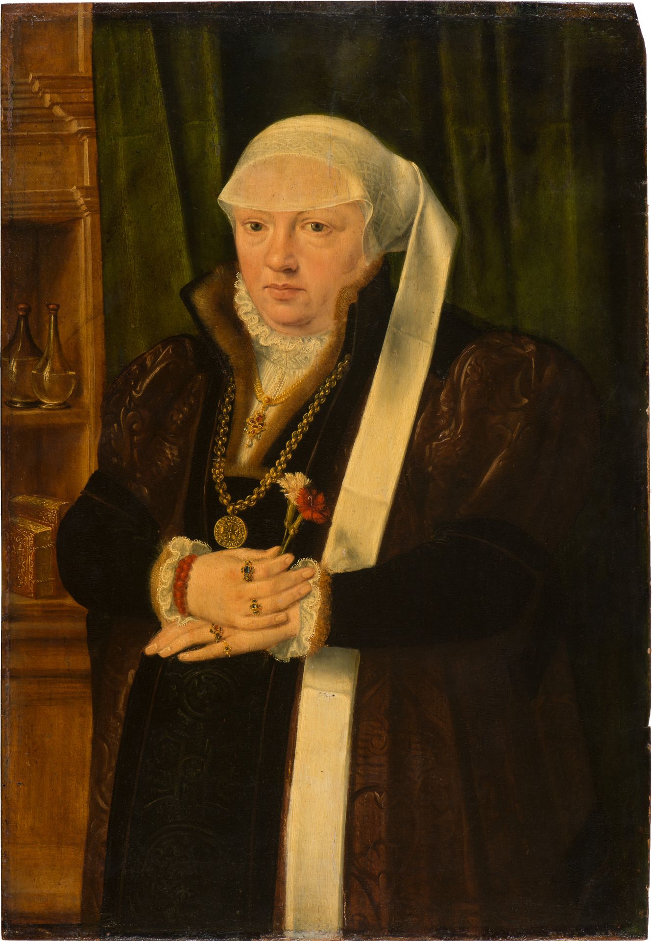 Portrait of Elisabeth von Fichard, née Grünberg by Anonymous