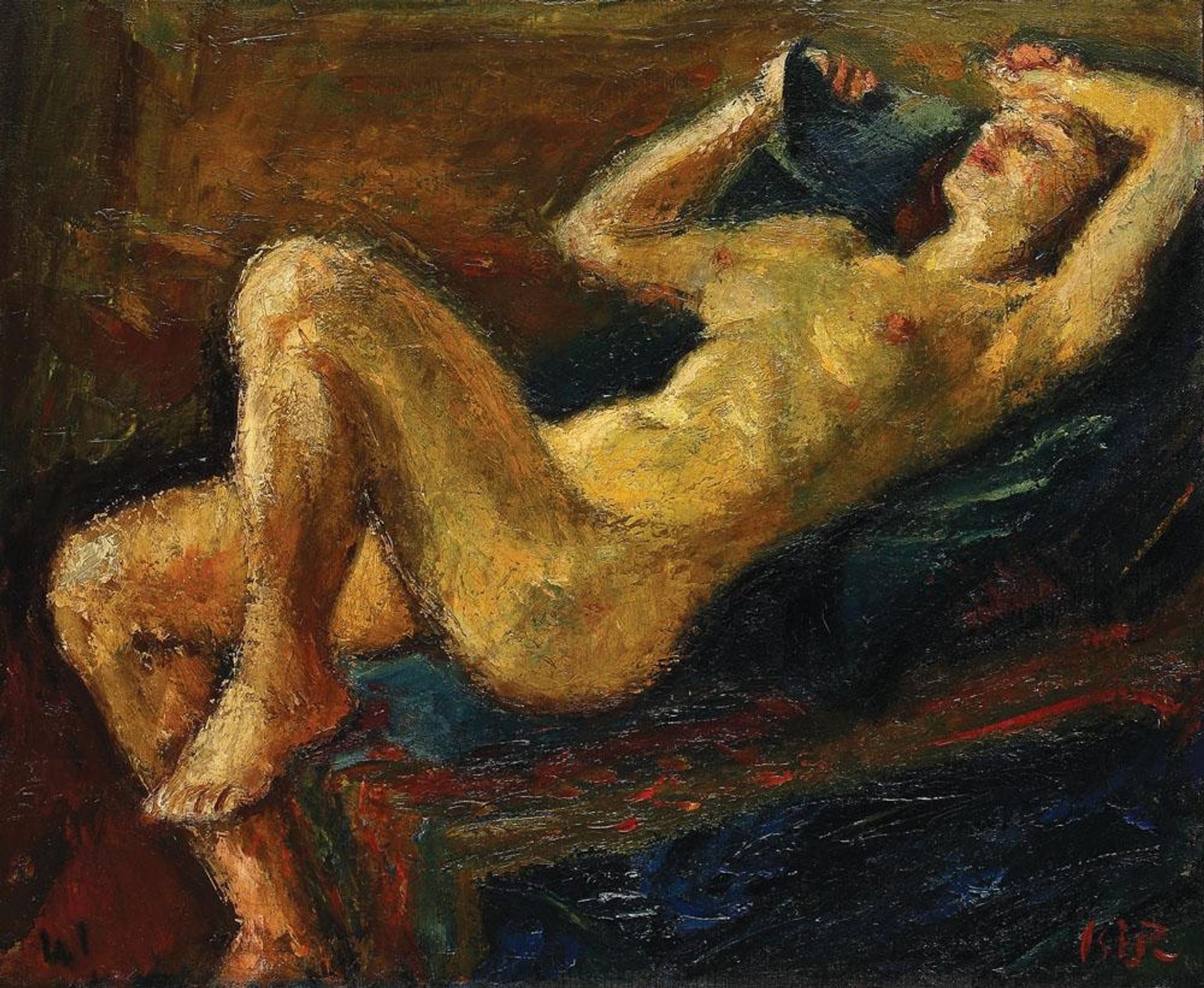 Laid Back Nude by Iosif Iser