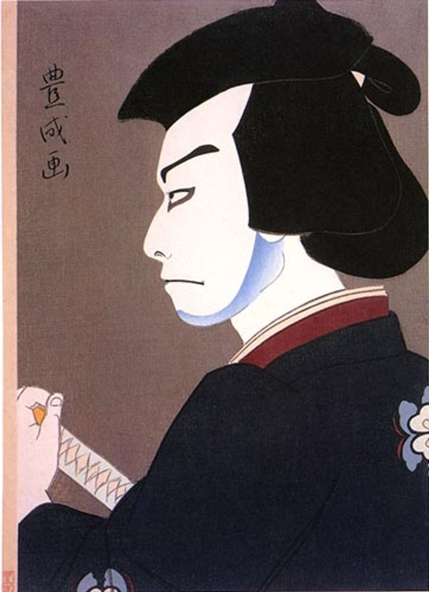 Kichiiemon as Hoshikage Tsuchiemon by Yamamura Toyonari
