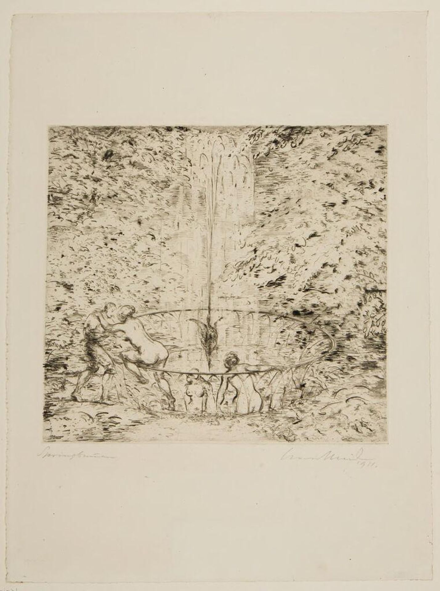 Fountain by Hans Meid