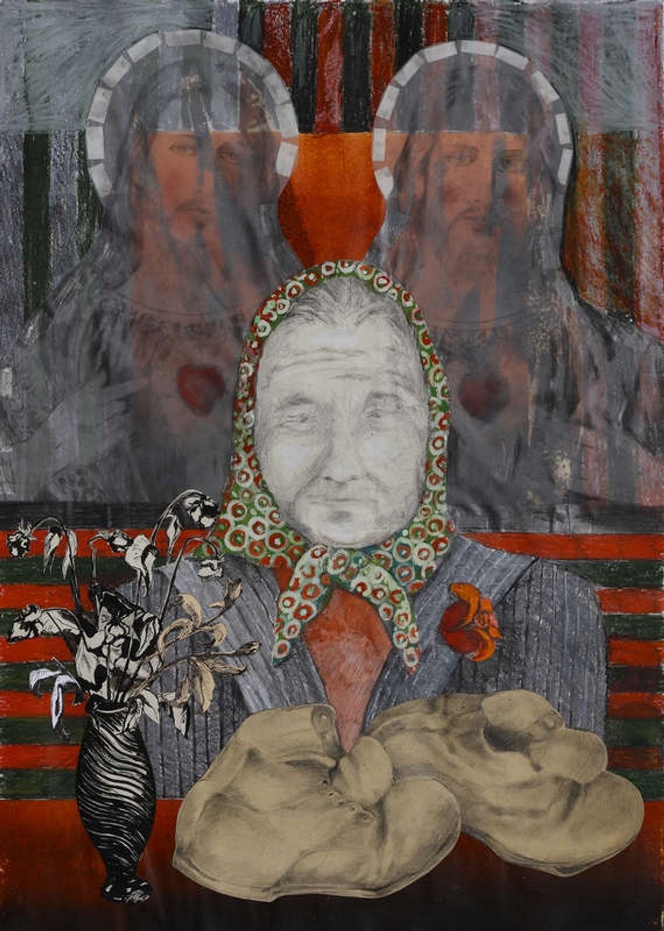Grandmother Józefa's shoes by Małgorzata Serwatka