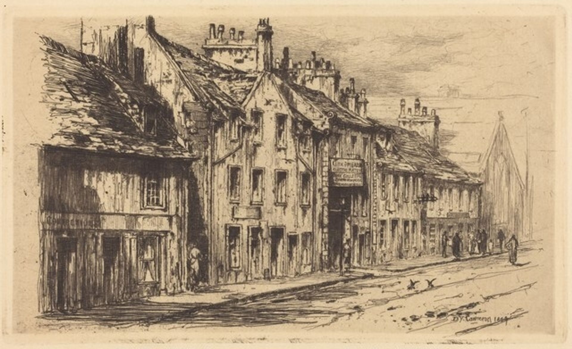 Bishop Street, Anderston by David Young Cameron