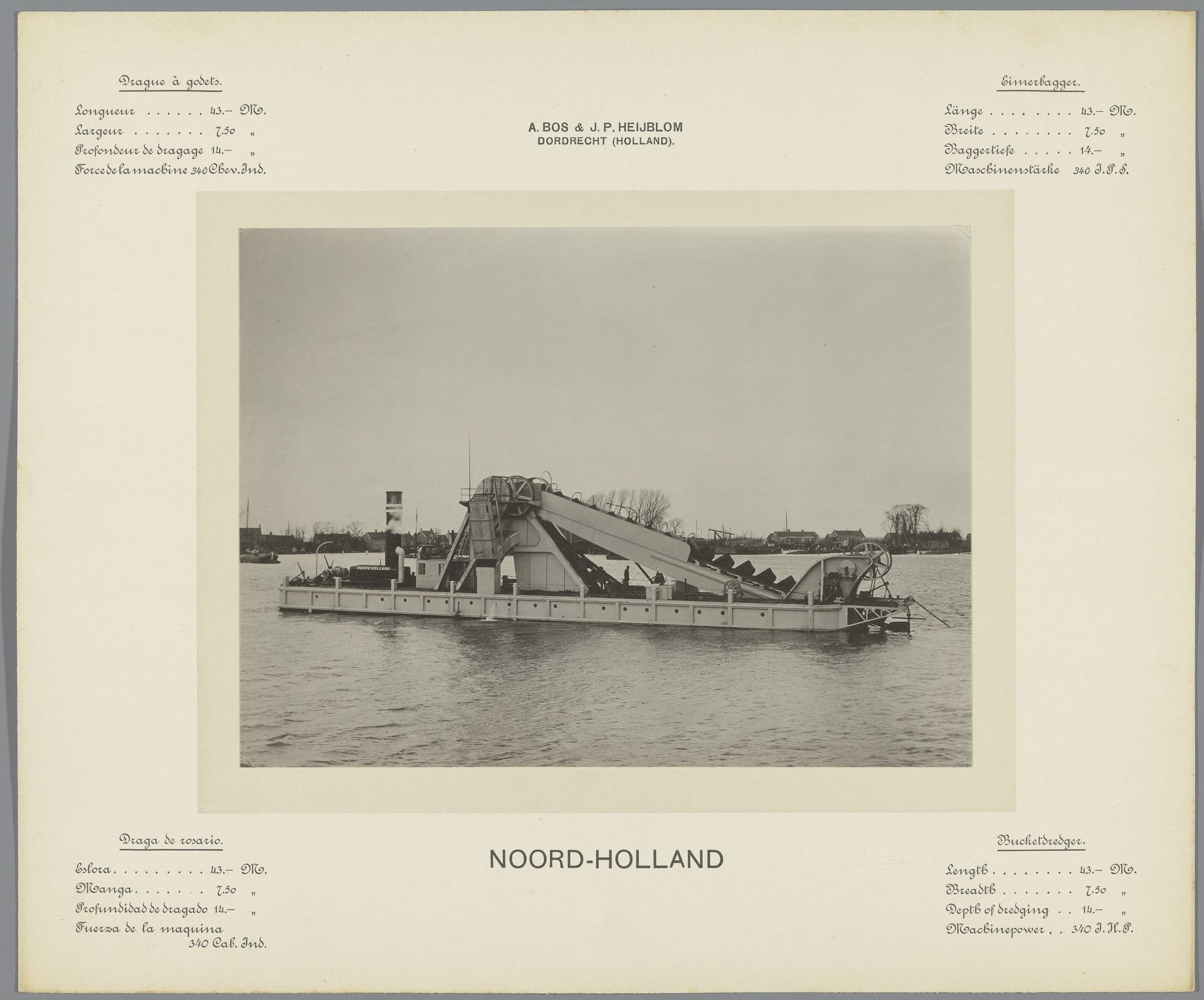 Noord-Holland by Henricus Jacobus Tollens