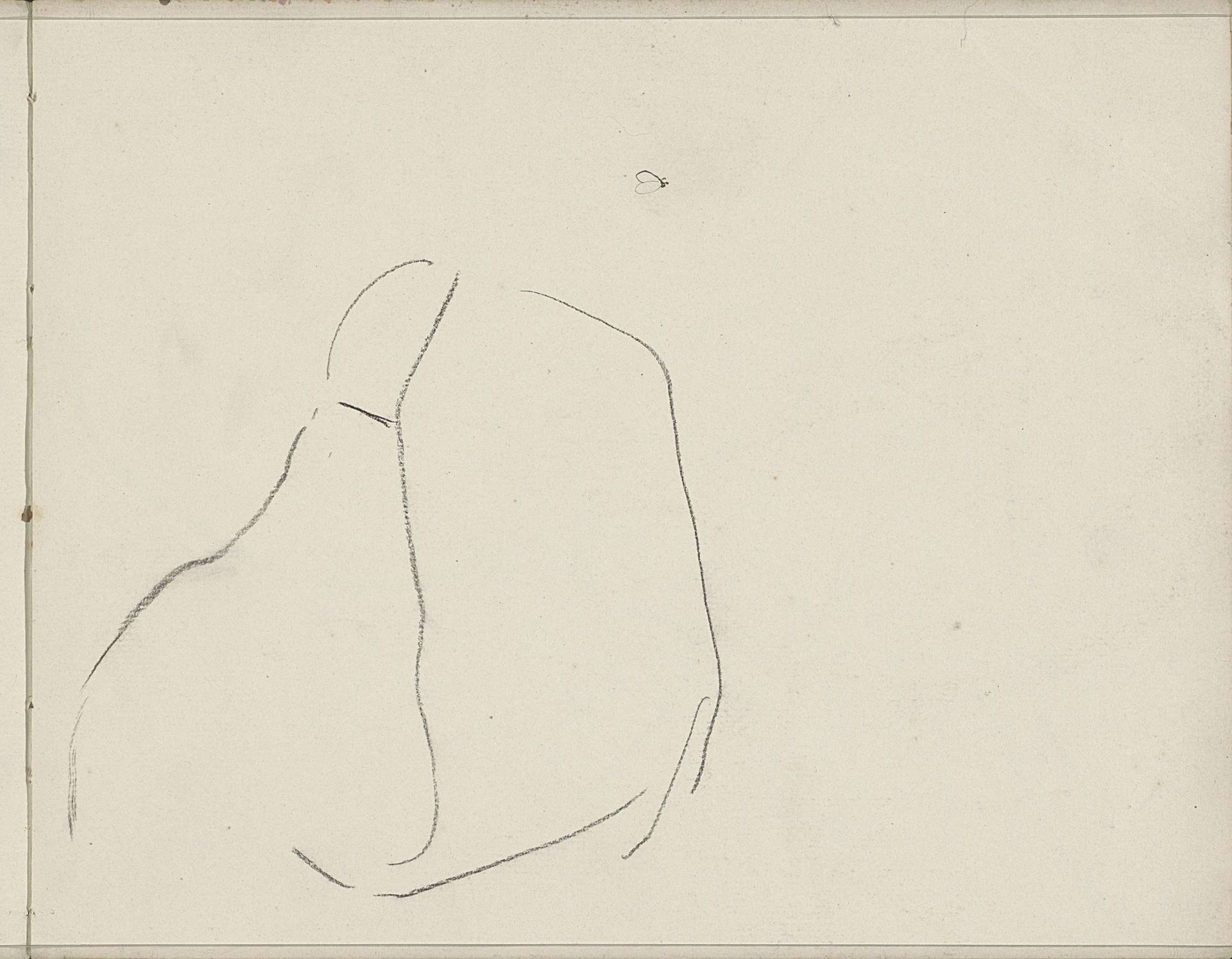 Studie by Carel Adolph Lion Cachet