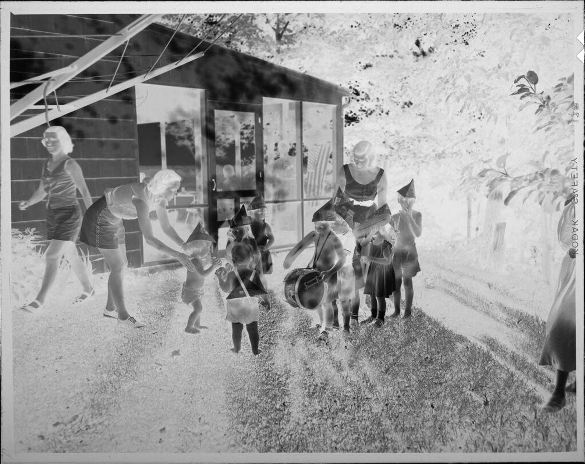 Untitled (children dressed for a 4th of July parade) by Lucian and Mary Brown