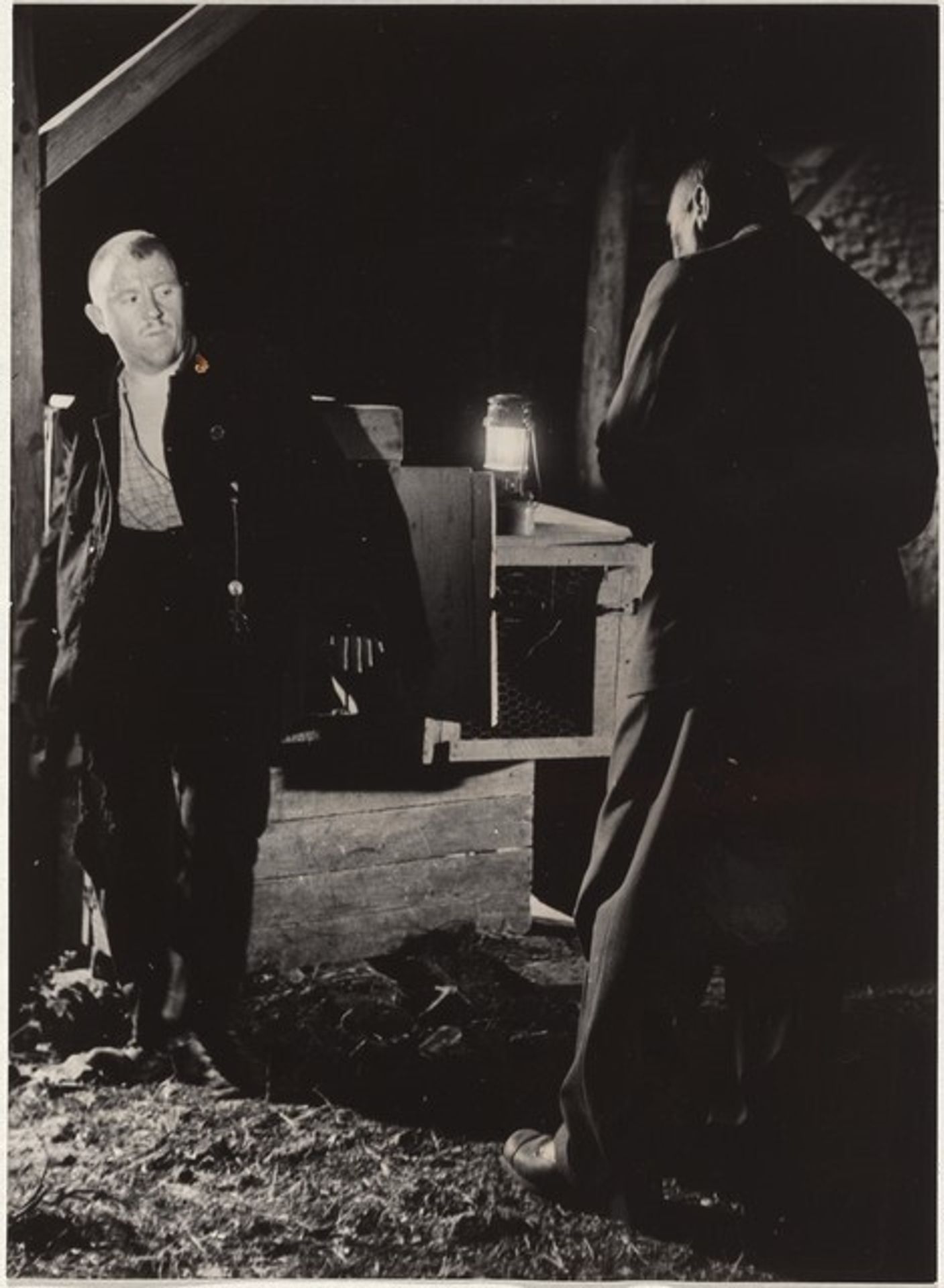 Actors--Filming "Steibruch" by Robert Frank