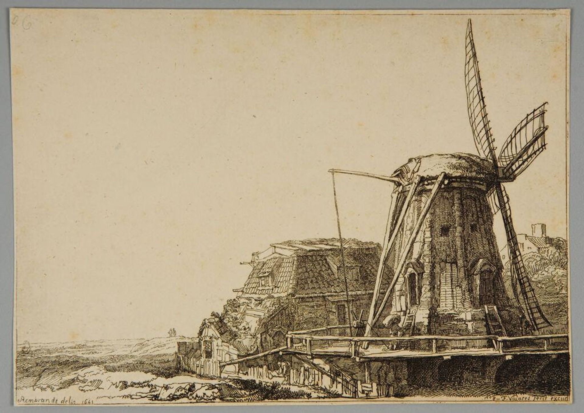 The Windmill by FranÃ§ois Vivares