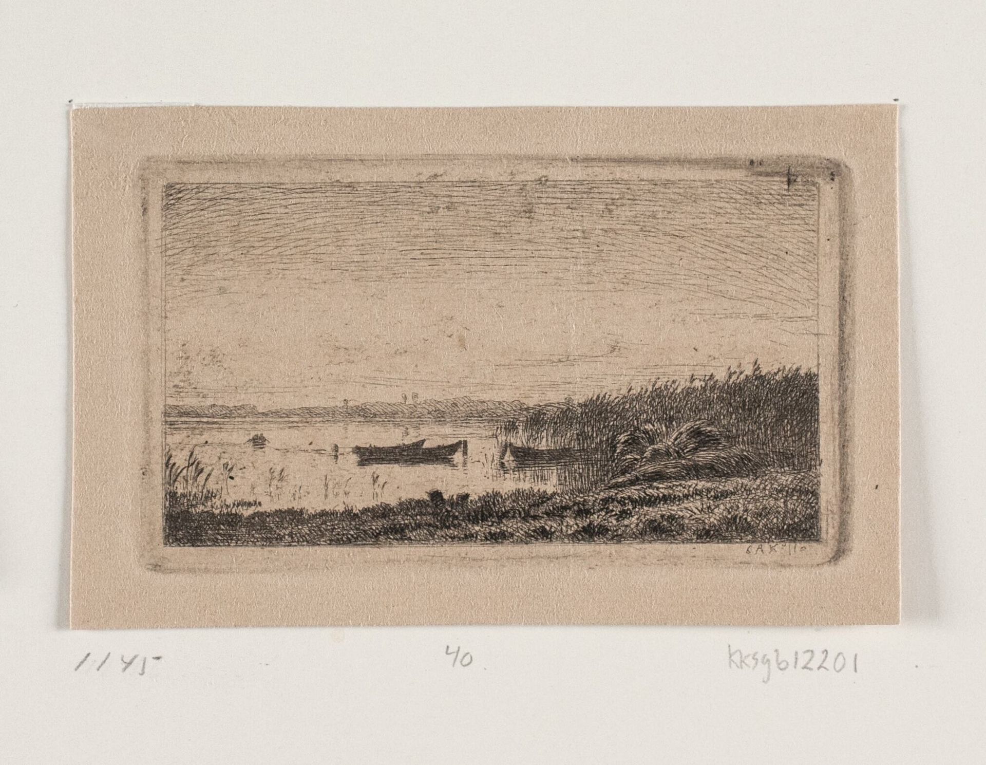 Ved Maribo sø by C.A. Kølle