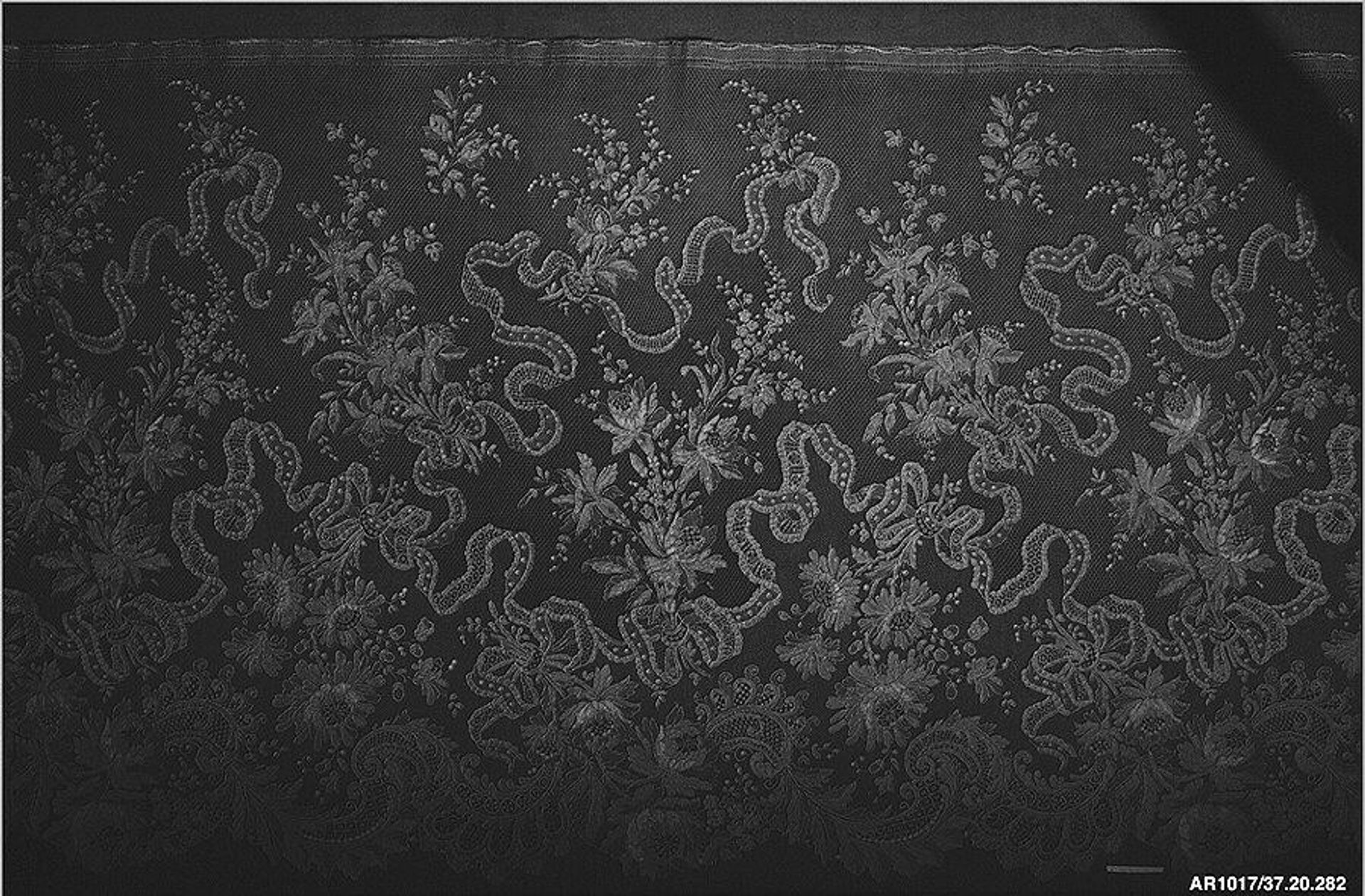 Flounce (one of a pair) by Georges Martin (Compagnie des Indes)