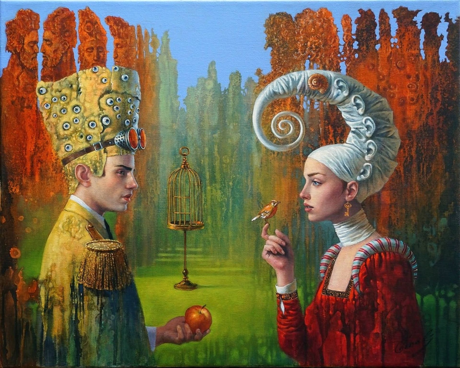 Garden Within by Michael Cheval