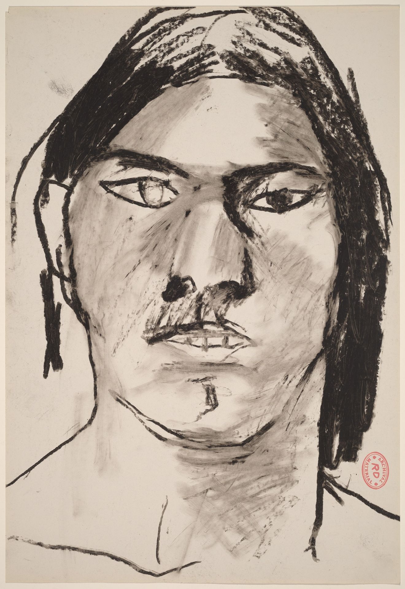 Untitled [portrait] by Richard Diebenkorn