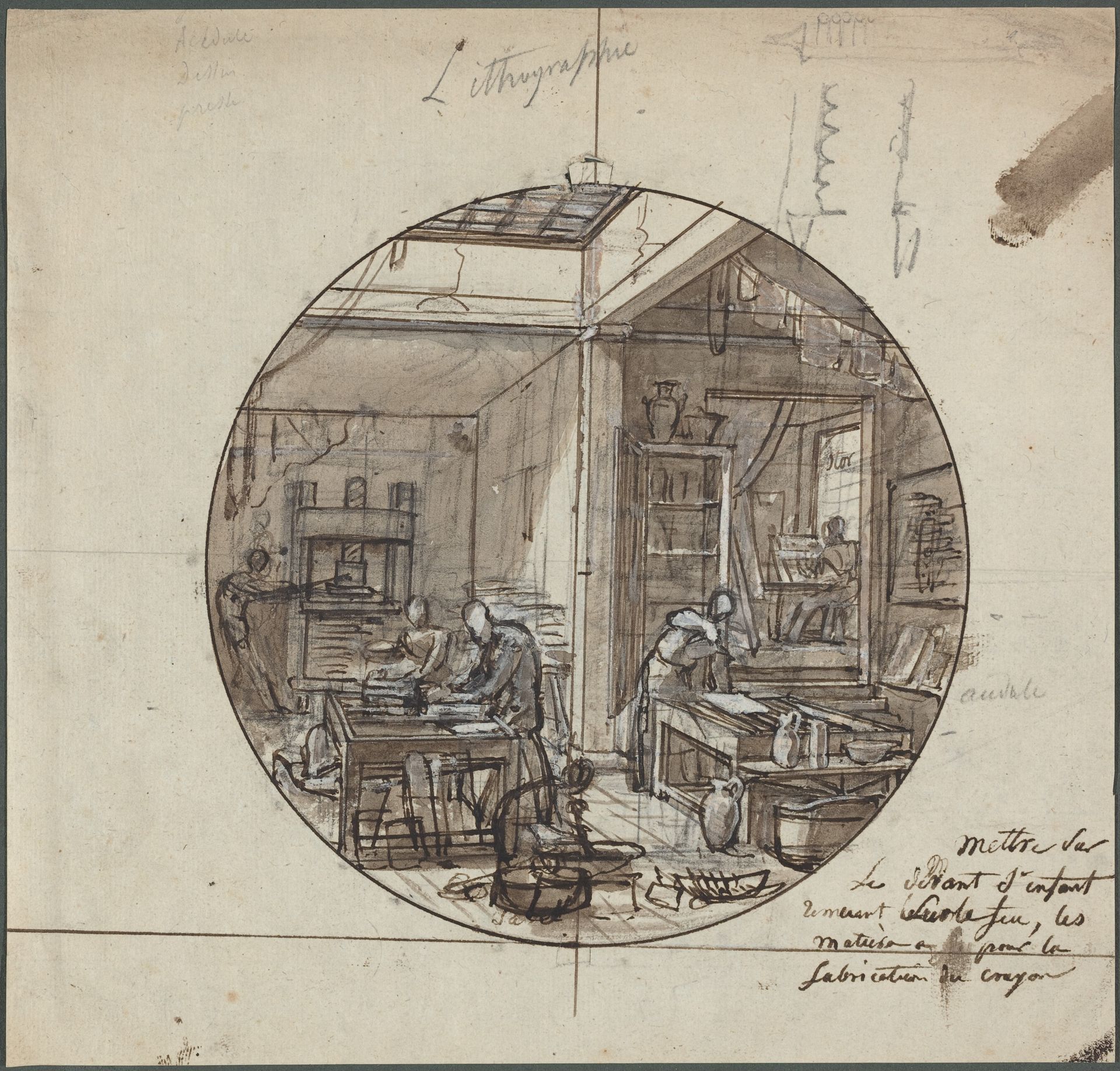 Lithographic Workshop by Anonymous