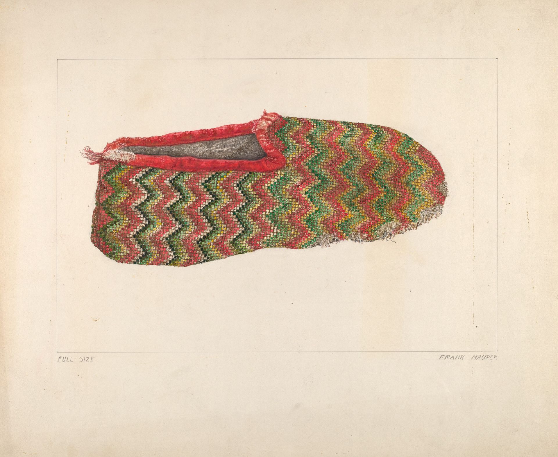 Woman's Slipper by Frank Maurer