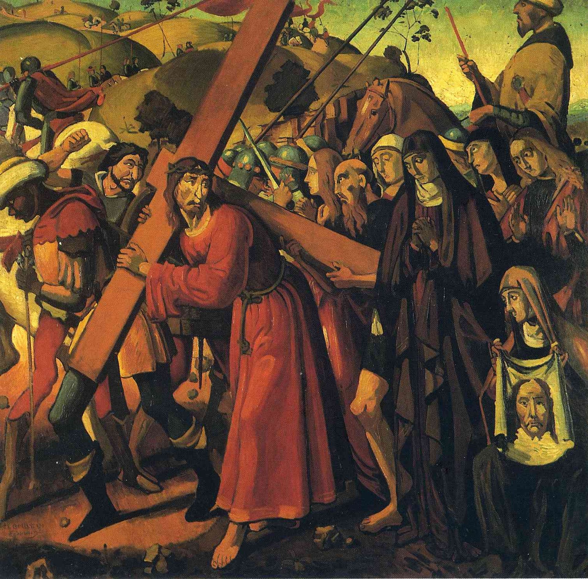 The Road to Calvary by Andre Derain