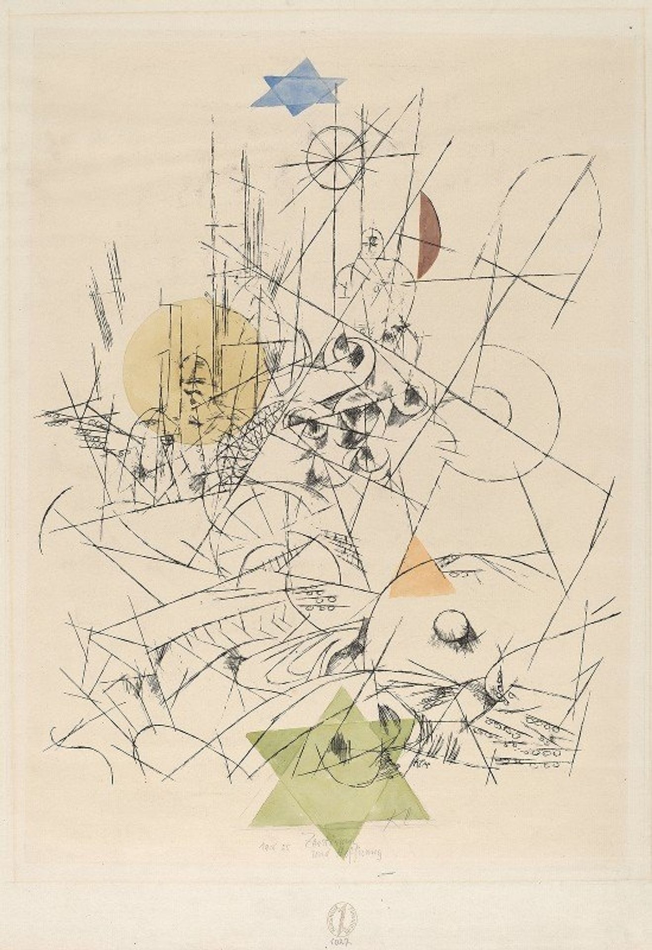 Hope and Destruction by Paul Klee