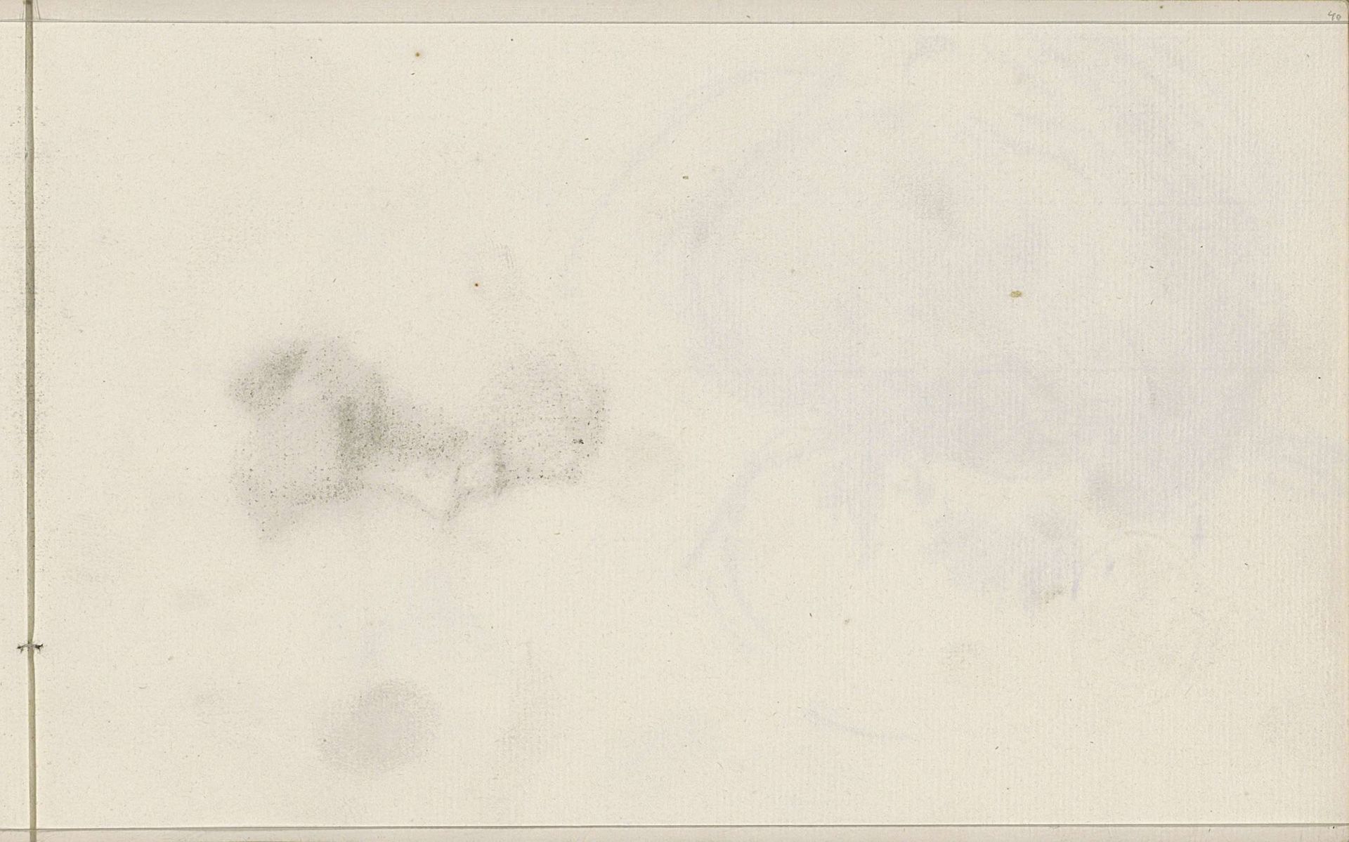 Abklatsch van de krijttekening op pagina 39 by Isaac Israels
