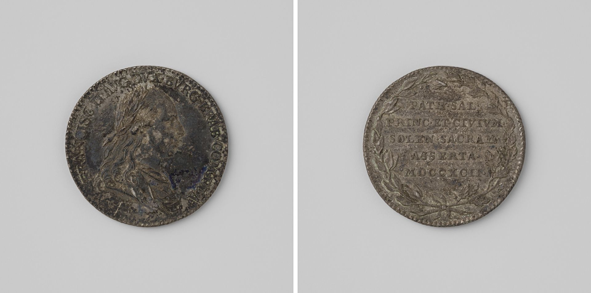 Inhuldiging van Frans II, Duits keizer als graaf van Vlaanderen en hertog van Brabant en Bourgondie by Anonymous