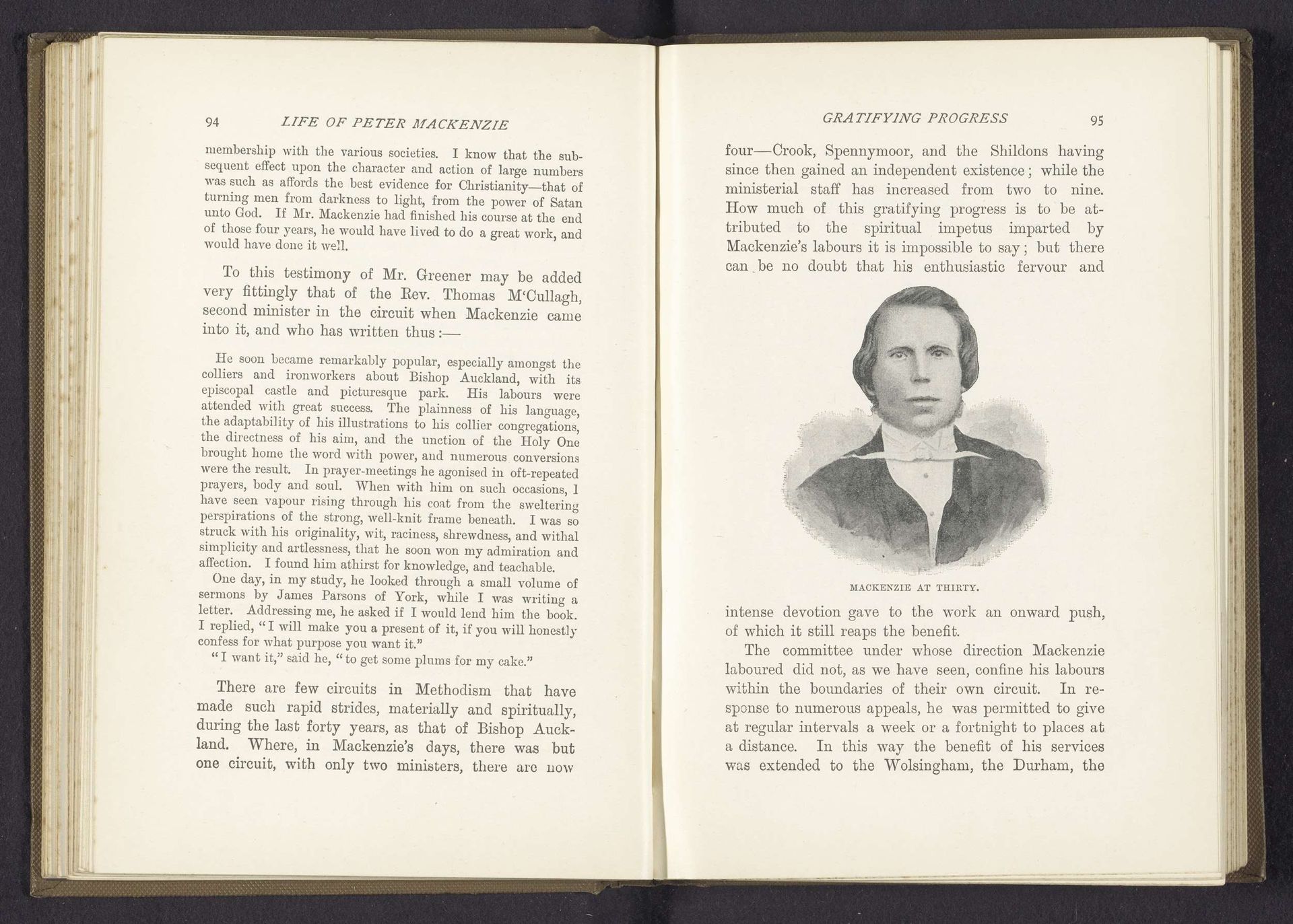 Mackenzie at thirty by Anonymous