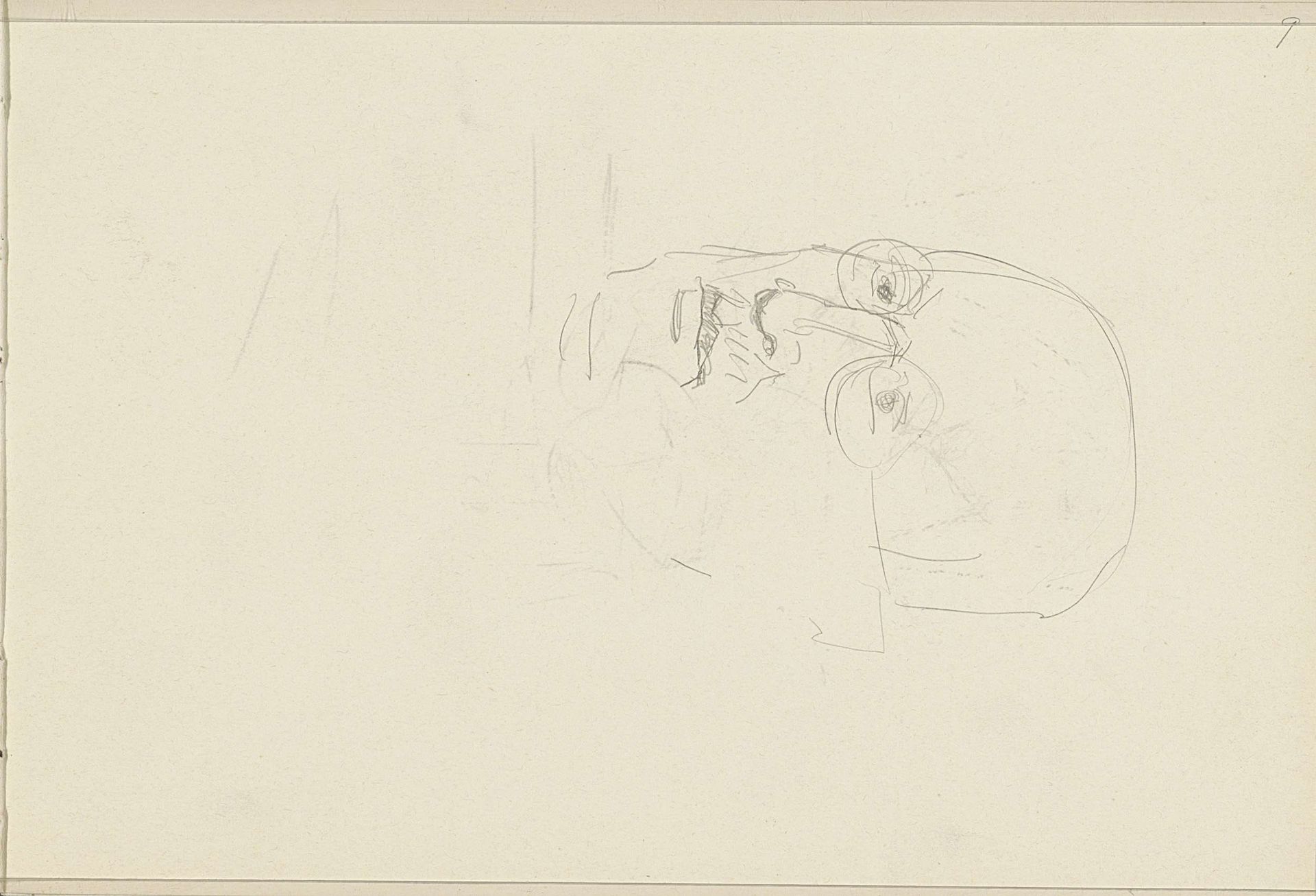 Portret van een man met bril, mogelijk Nehemia de Lieme by Isaac Israels