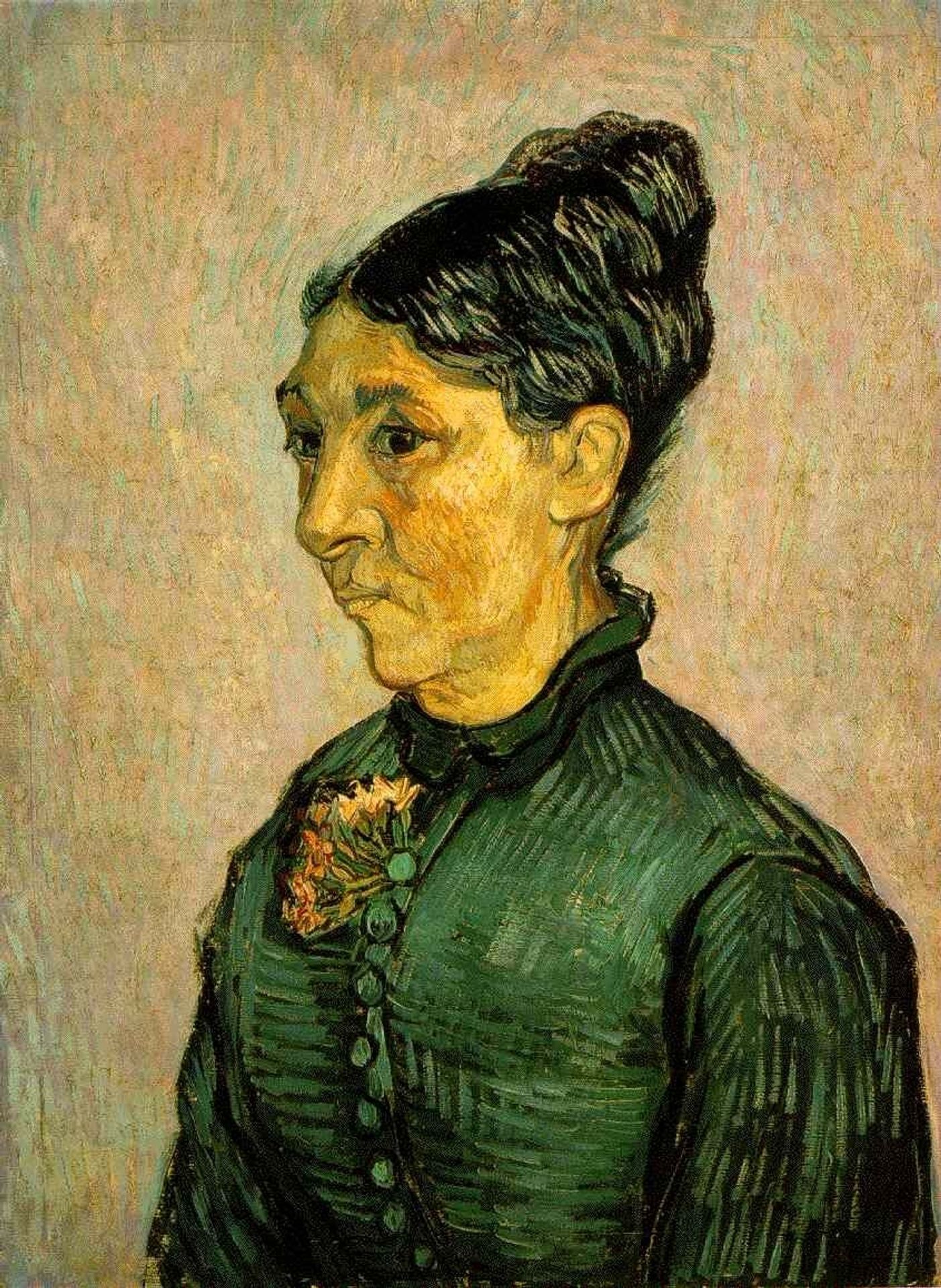 Portrait of Madame Trabuc by Vincent van Gogh