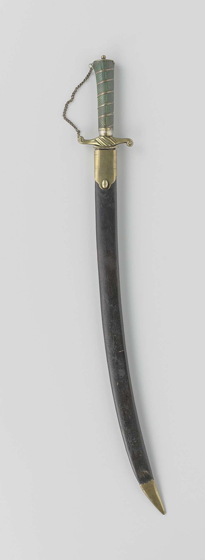 Hartsvanger met schede by Abraham du Cellieé