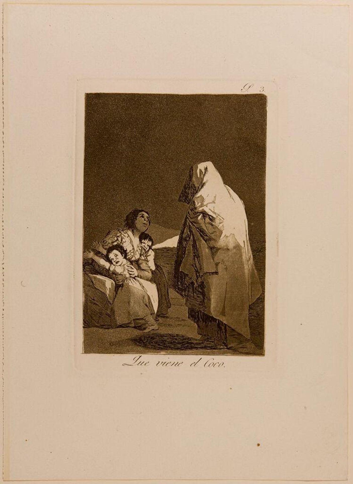 Here Comes the Bogie-Man by Francisco JosÃ© de Goya y Lucientes