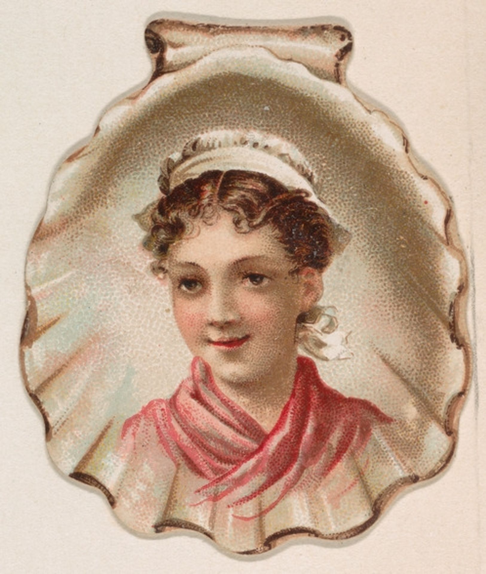 Seashell, from the Novelties series (N228, Type 3) issued by Kinney Bros. by Kinney Brothers Tobacco Company