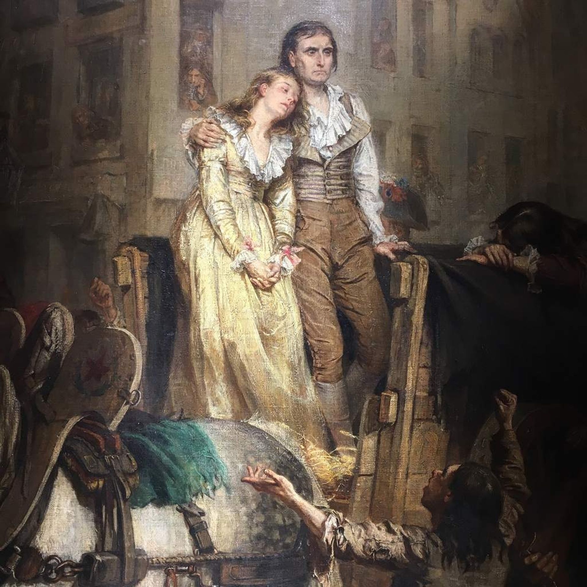 Oh Liberté ! Que De Crimes on Commet En Ton Nom ! (détail) by Laslett John Pott