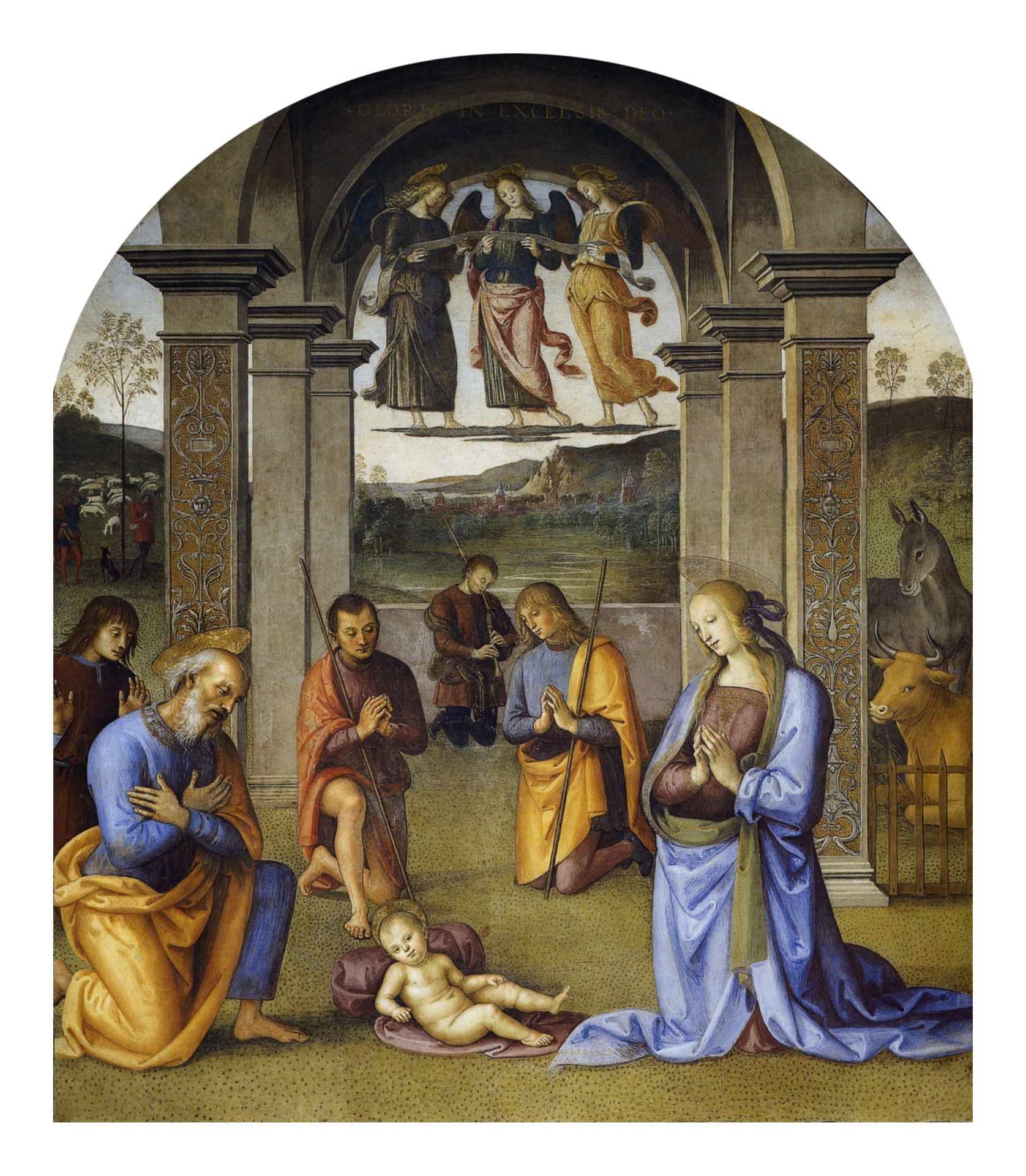 Nativity by Pietro Perugino