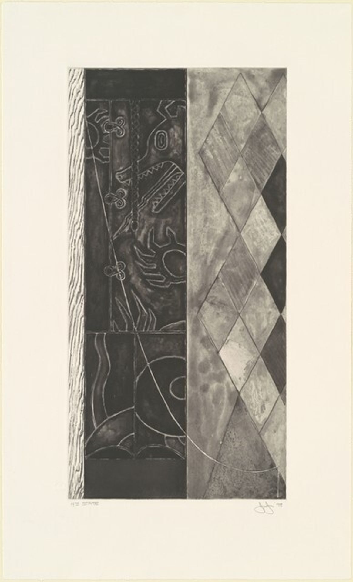 Untitled [4th state] by Jasper Johns