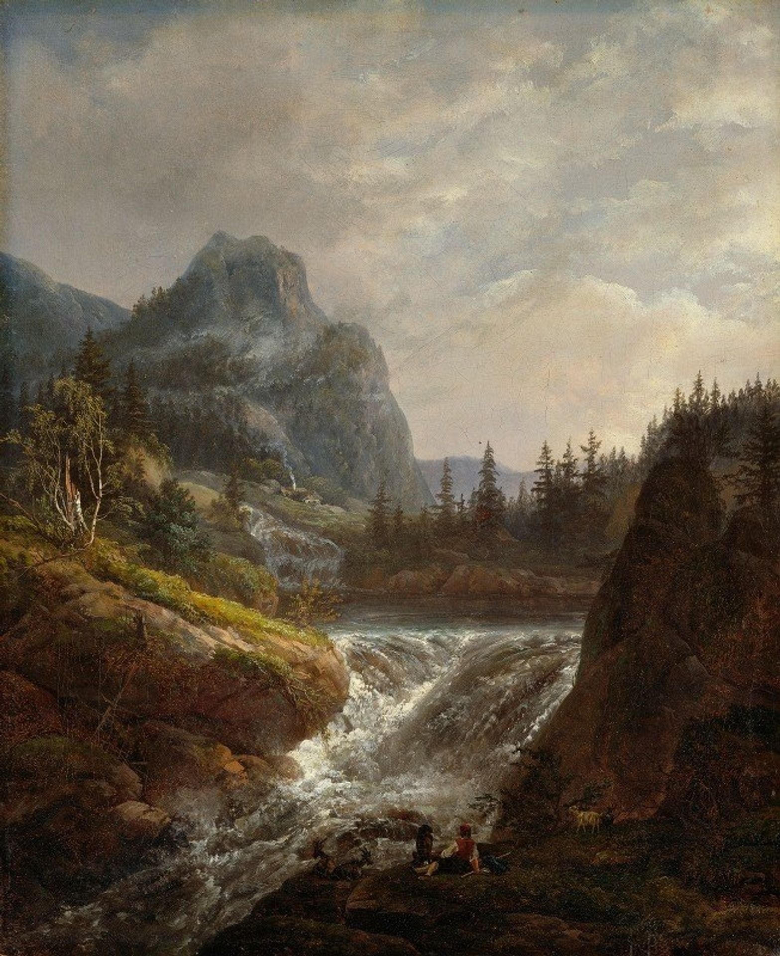 Norwegian Landscape by Johan Christian Dahl
