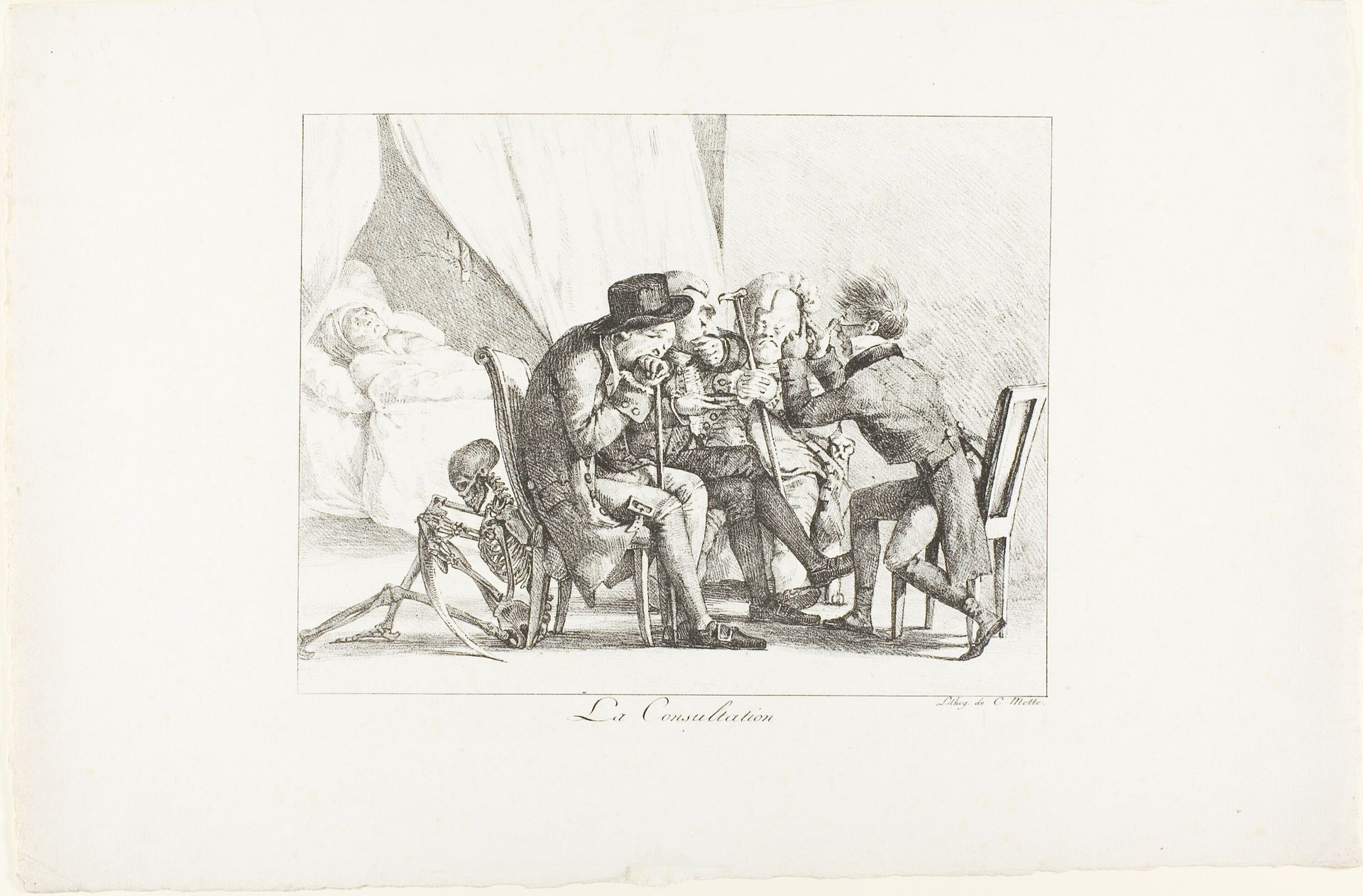 The Consultation by Eugène Delacroix