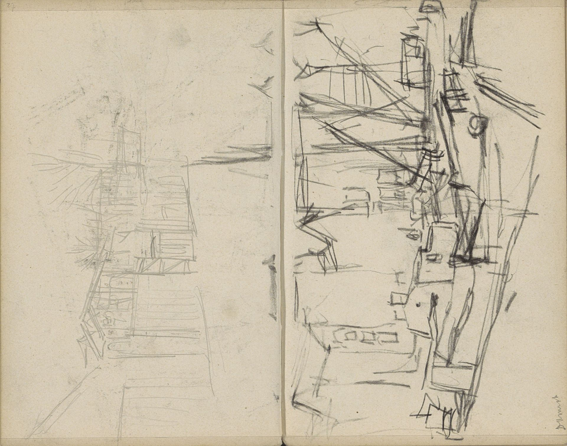 Twee gezicht in Amsterdam by George Hendrik Breitner