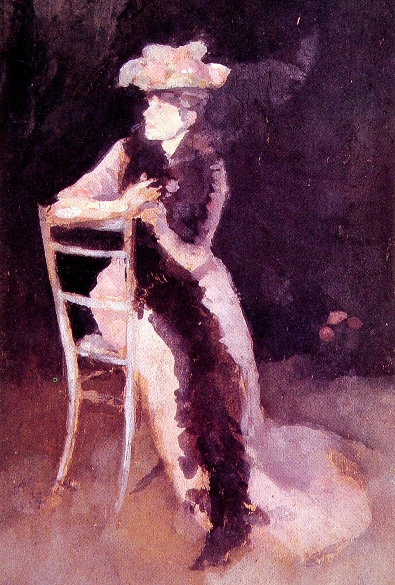 Rose and Silver Portrait of Mrs Whibley by James Abbott McNeill Whistler