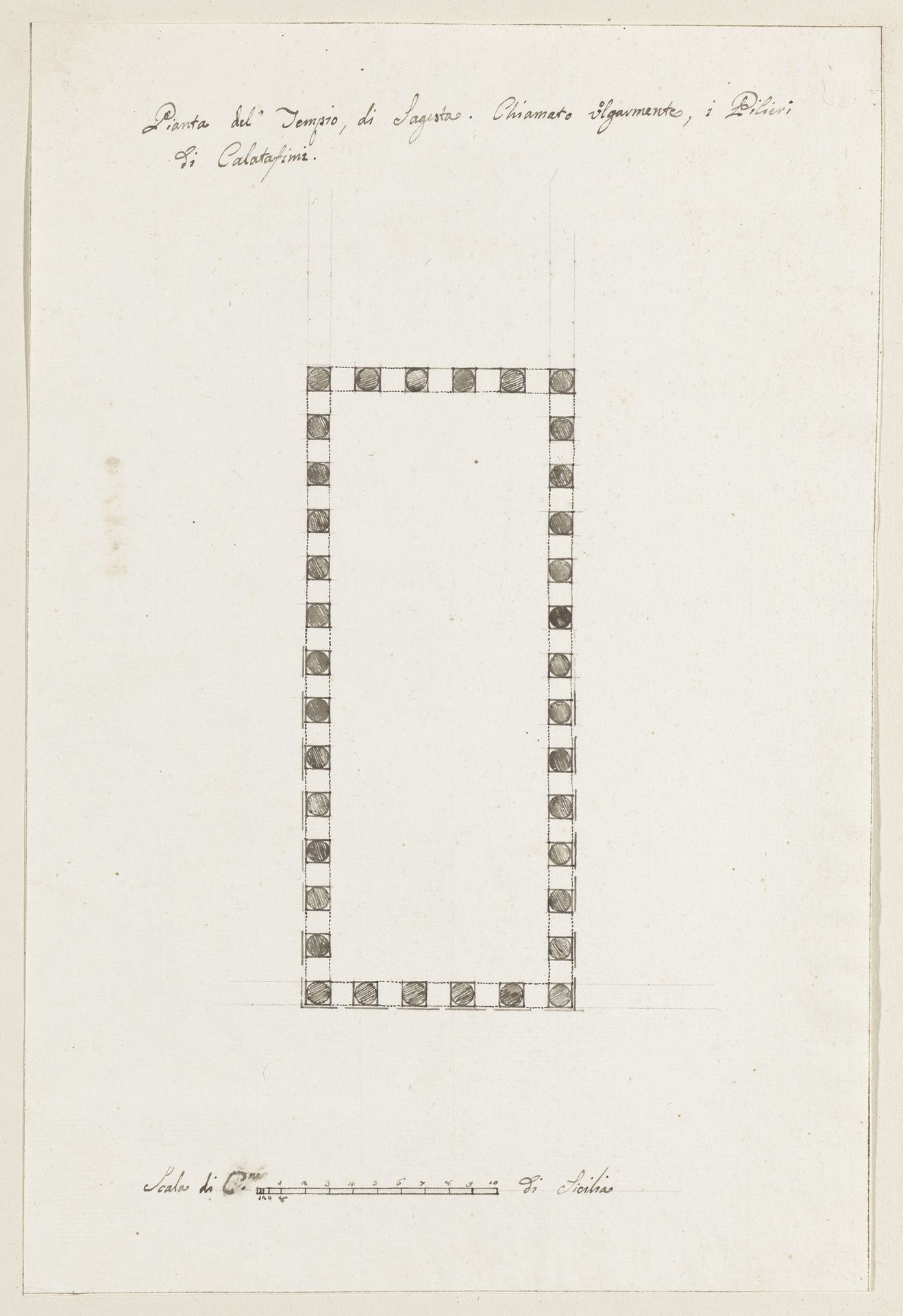 Tempel van Segesta by Louis Mayer