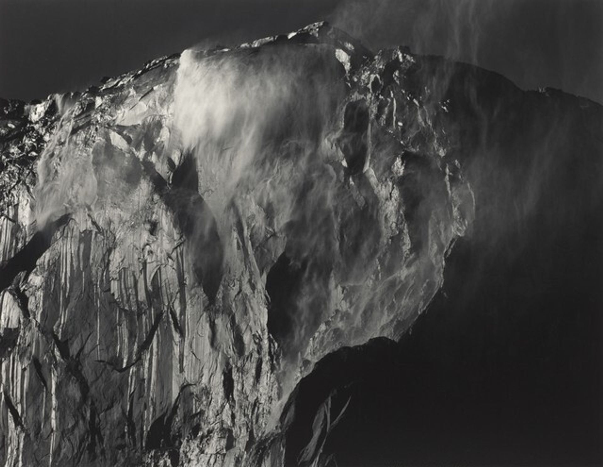 El Capitan Fall, Yosemite National Park, California by Ansel Adams