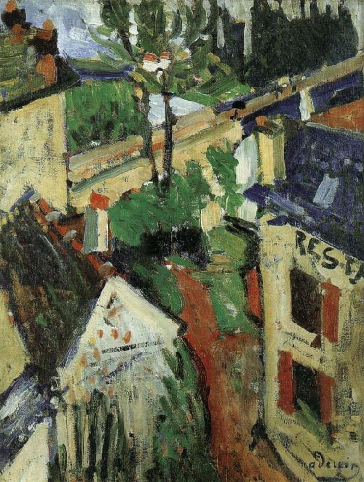 Baker's hotel by Andre Derain