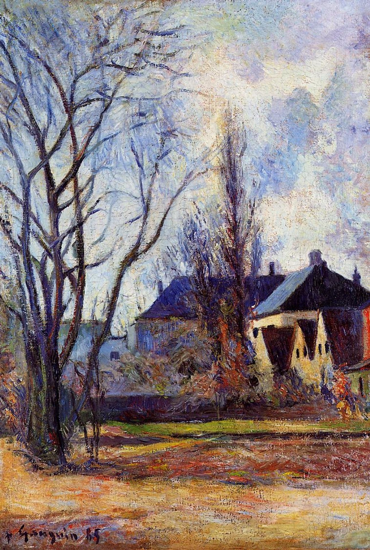 Winter's end by Paul Gauguin