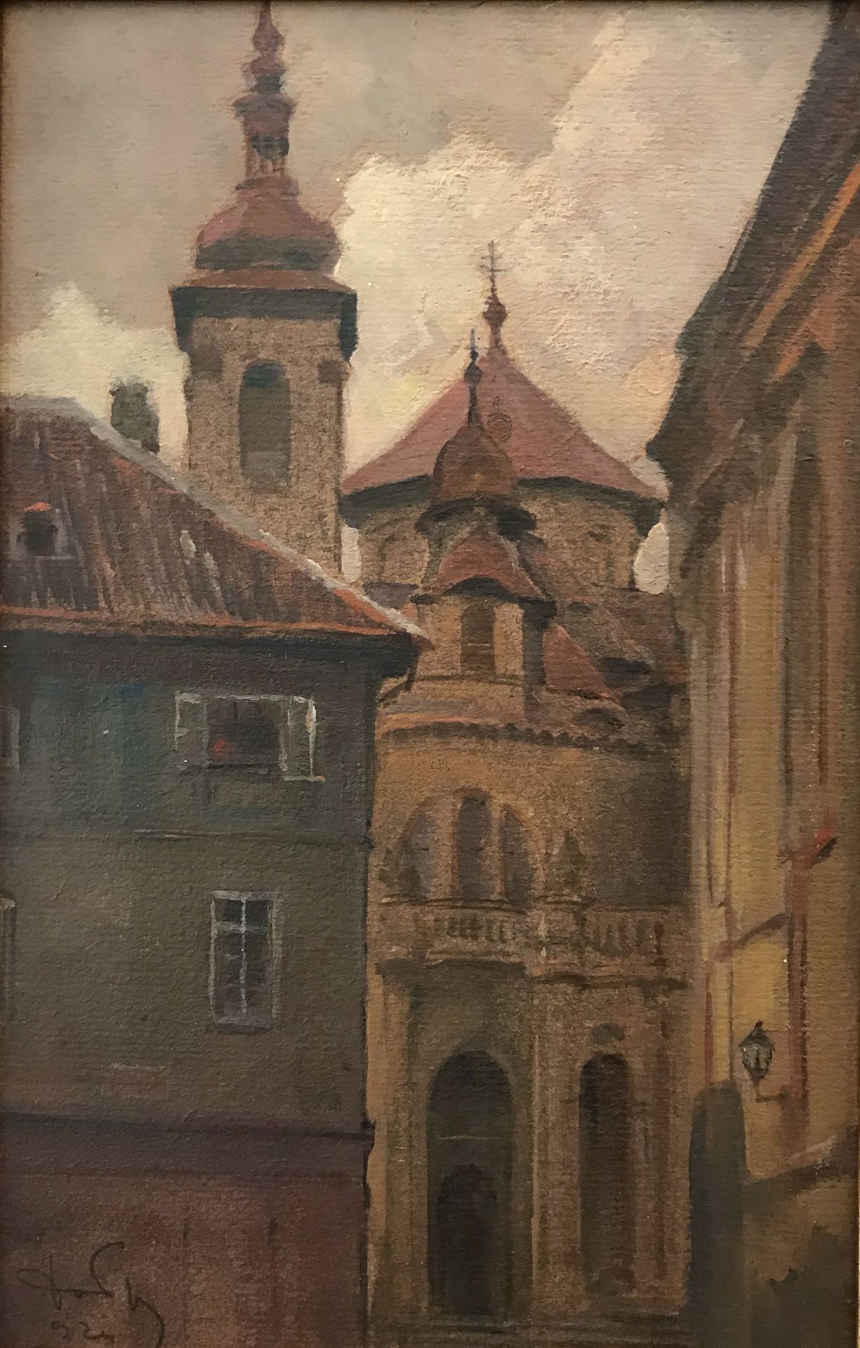 In Prague by Dobri Dobrev