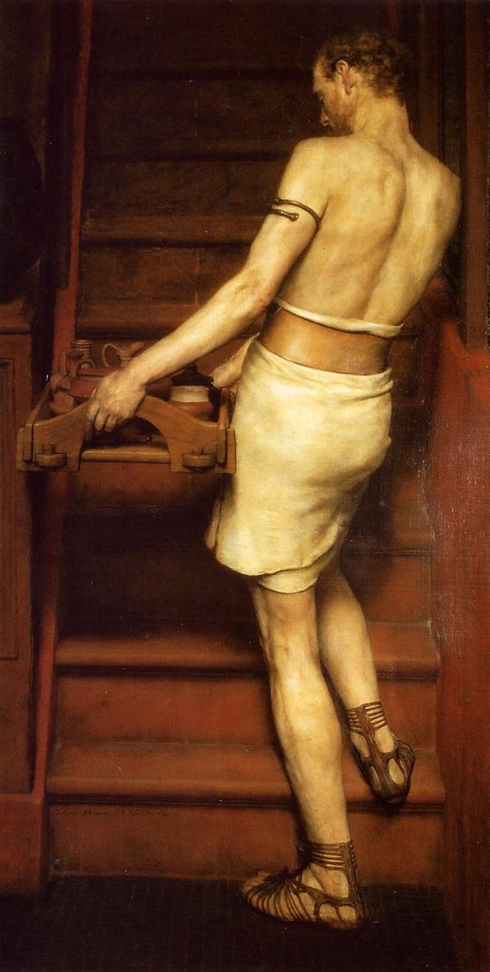 The Roman Potter by Lawrence Alma-Tadema