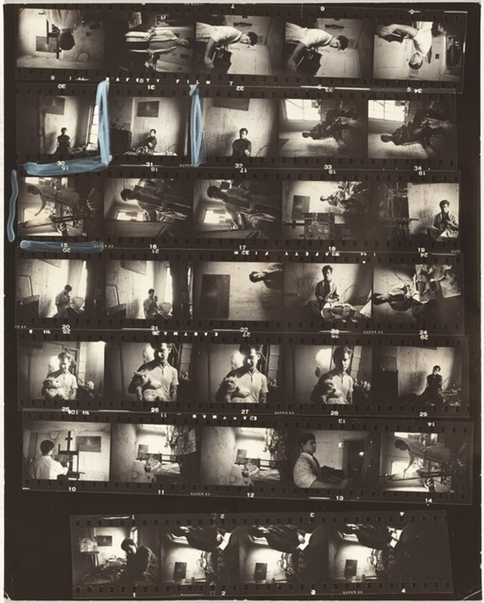 Gandy Brodie--Painters no number by Robert Frank