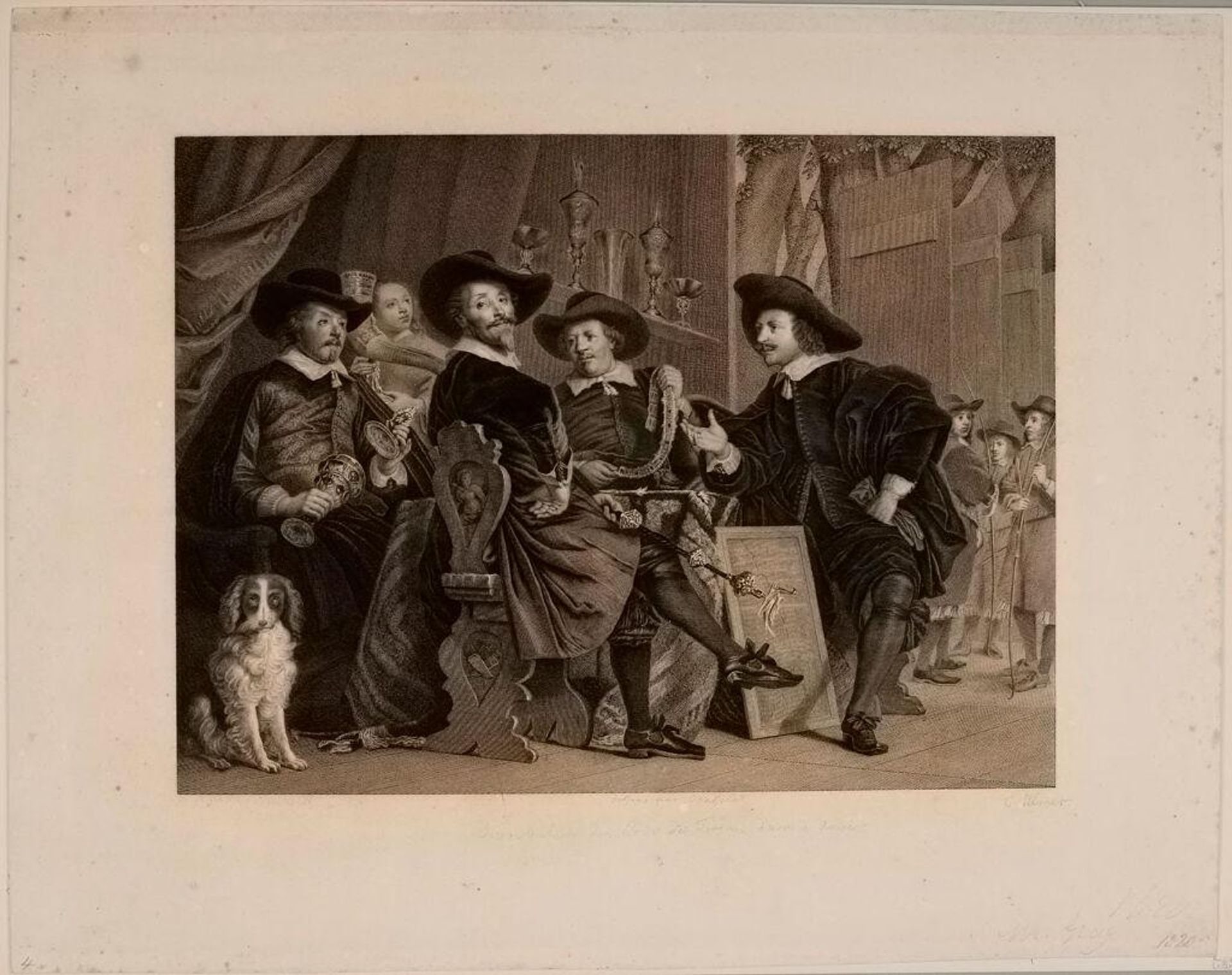 Distribution of Prizes for Archery by Johann Conrad Ulmer