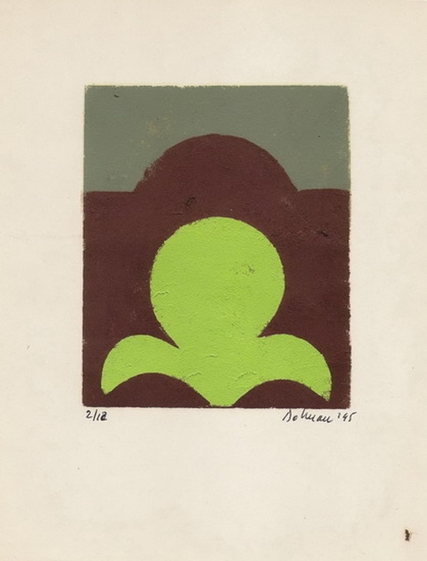 Silence Grows Over Me Like a Plant (from the Archways series) by Vasile Dobrian