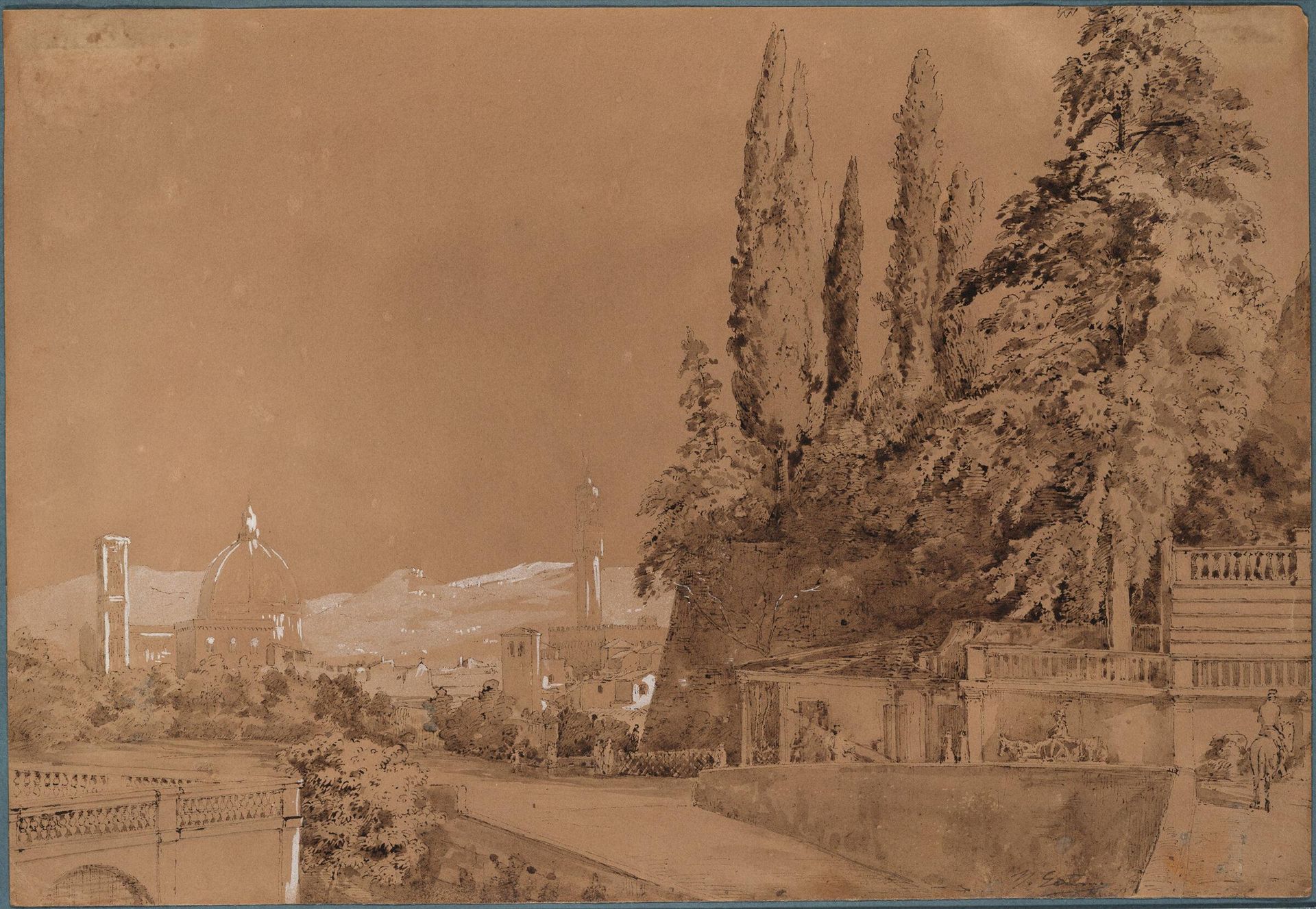 View of Florence by Jean LÃ©on GÃ©rÃ´me
