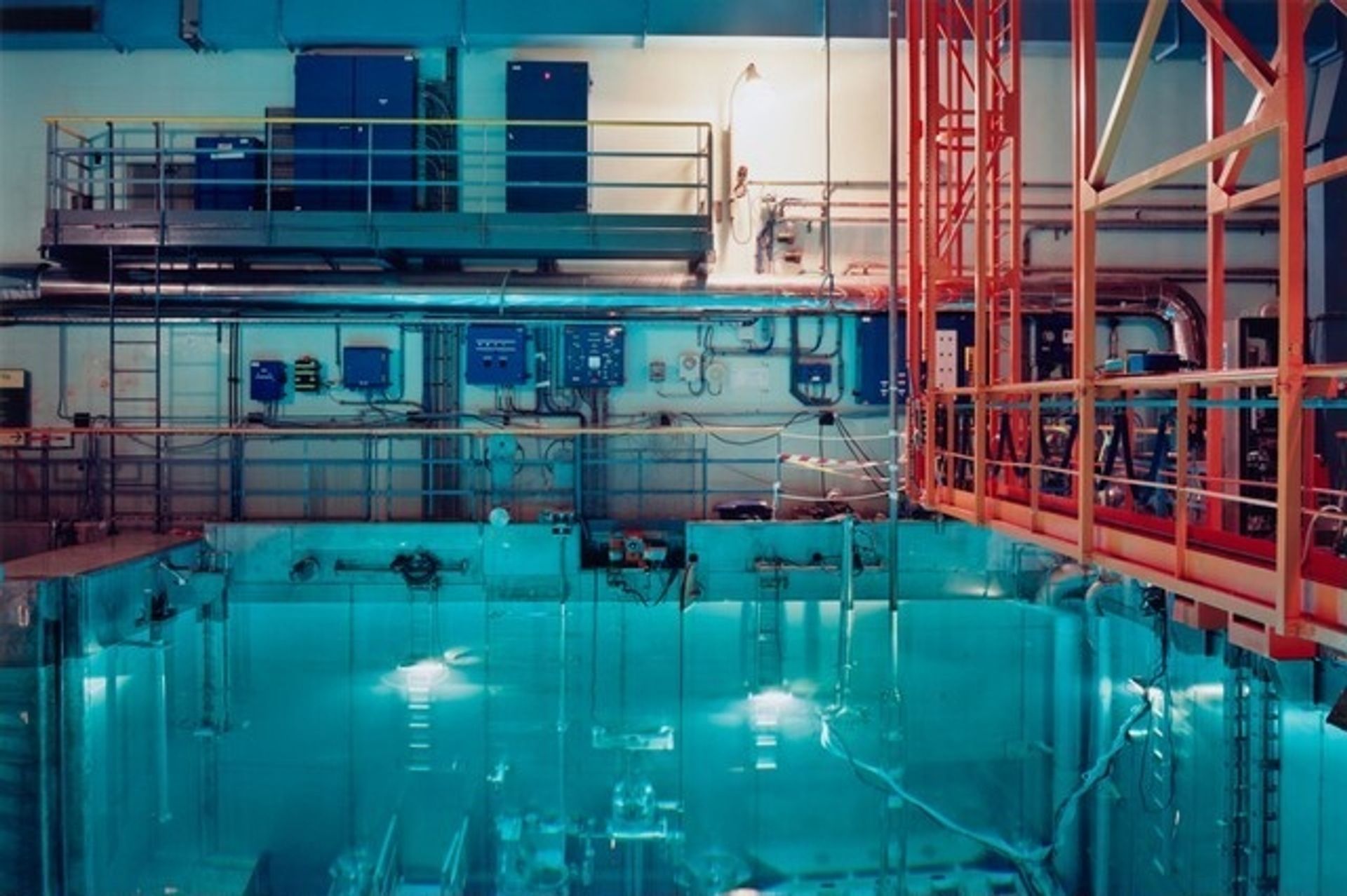 Cooling tank, nuclear power plant, Gravelines, France by Lewis Baltz