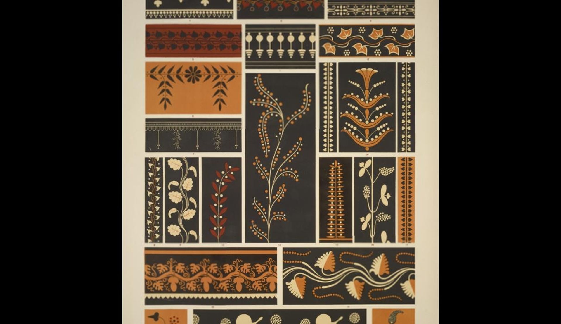 Greek no. 7. Ornaments from Greek and Etruscan vases by Owen Jones