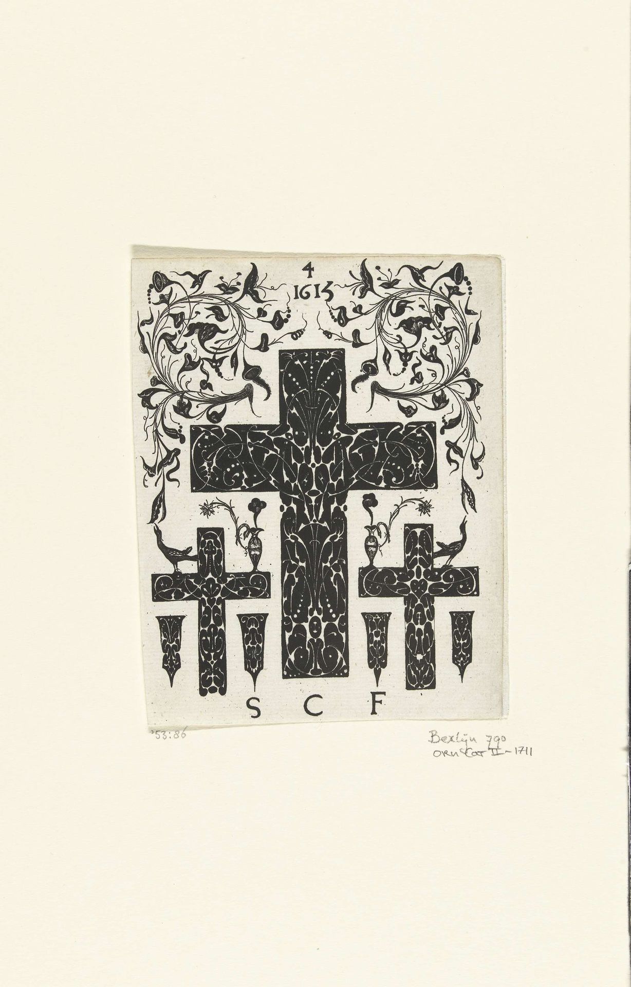 Drie kruizen by Etienne Carteron